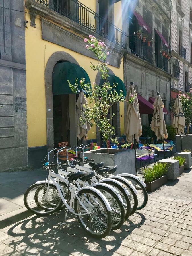 Mexiqui Zocalo Hostel เม็กซิโกซิตี้ ภายนอก รูปภาพ